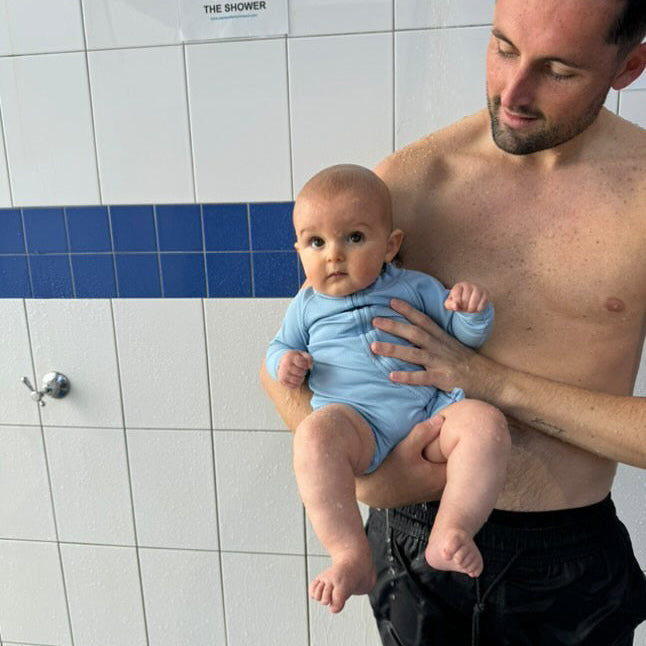 How to Actually Enjoy Swimming Lessons (When Your Toddler Definitely Doesn't Want To Go)