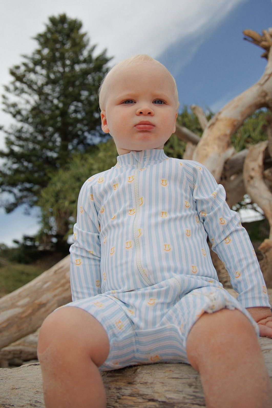 Cotton Sky Suit